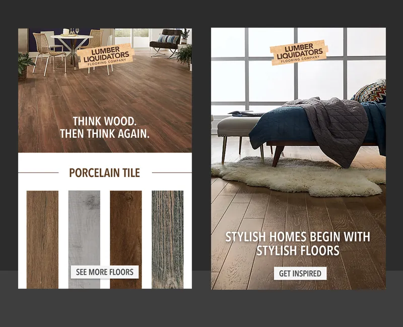 Lumber Liquidators — Floors On campaign